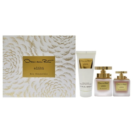 Oscar de La Renta Alibi Eau Sensuelle Eau de Parfum 3.4 oz for Women Gift Set: Includes 1.0 oz Body Lotion