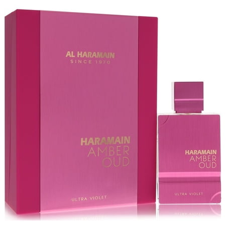 Al Haramain Amber Oud Ultra Violet Eau de Parfum 6.7 oz for Women With Refillable Atomizer