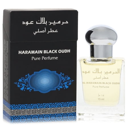 Al Haramain Black Oud Pure Perfume Roller Ball 15 ml for Unisex