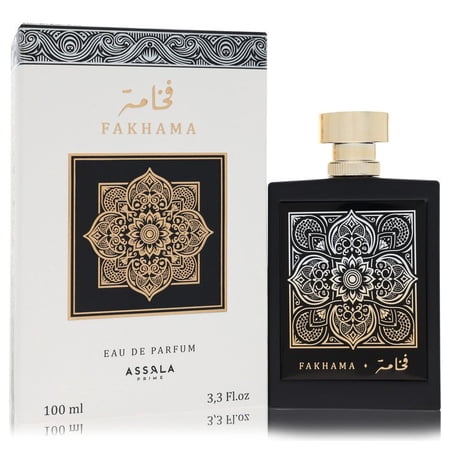 Assala Prime Fakhama Eau de Parfum 3.3 oz for Unisex Gift Set Includes: Perfume, Body Lotion