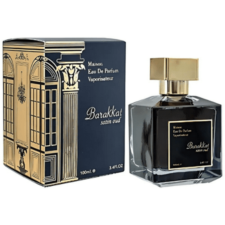 Fragrance World Barakkat Satin Oud Eau De Parfum 3.4 oz for Unisex