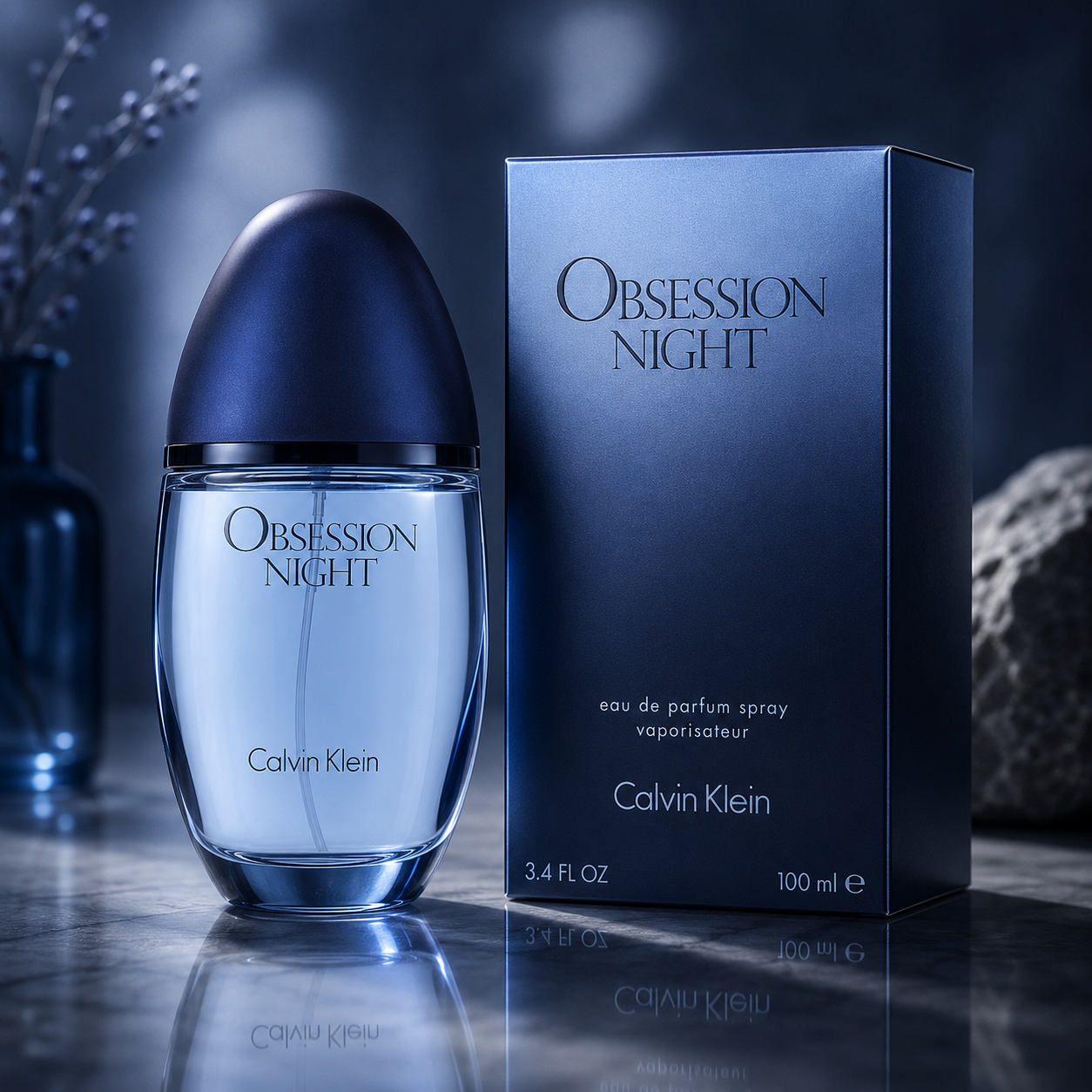 Calvin Klein Obsession Night Eau de Parfum 3.4 oz for Women