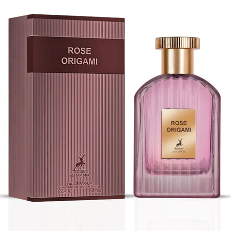 Lattafa Maison Alhambra Rose Origami Eau De Parfum 3.4 oz for Unisex