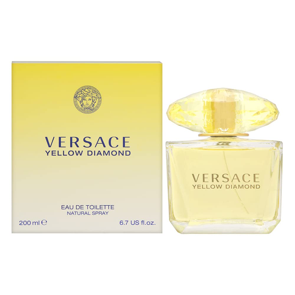 Versace Yellow Diamond Eau de Toilette 6.7 oz for Women