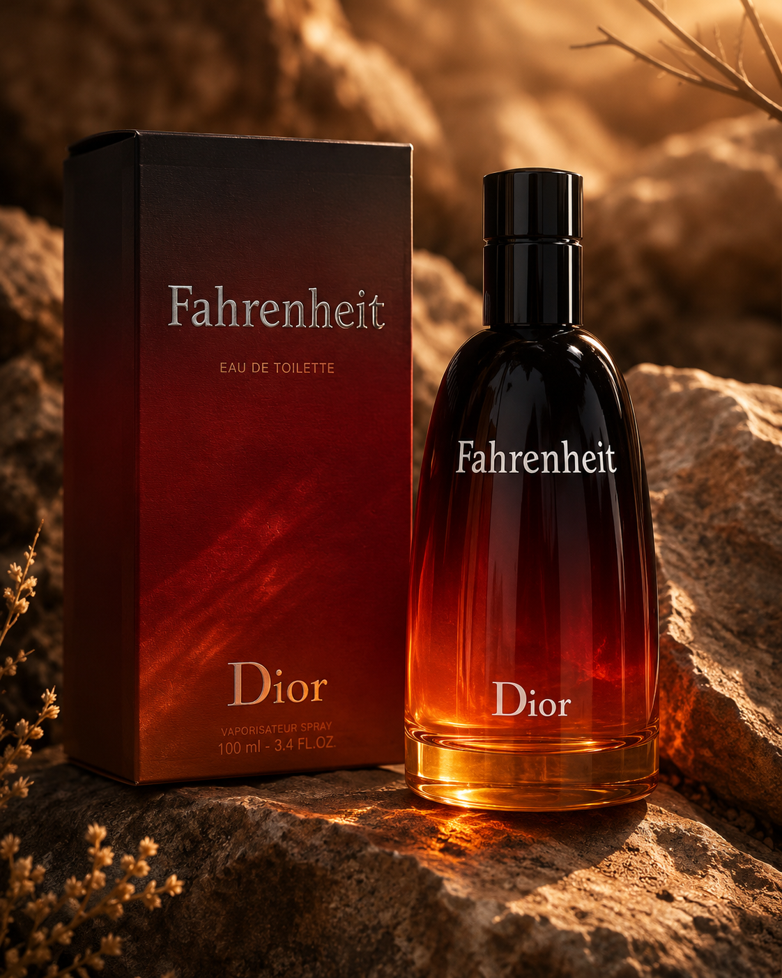 Dior Fahrenheit Eau de Toilette 3.4 oz for Men