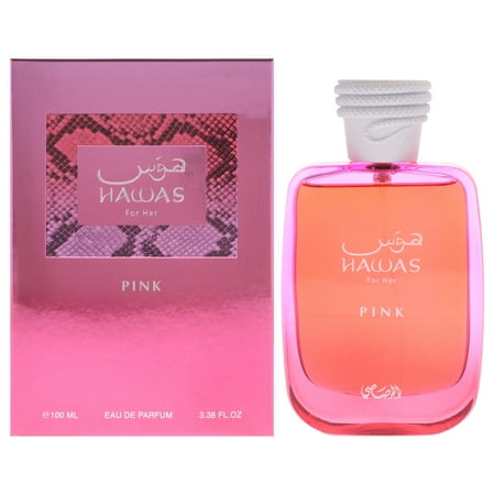 Rasasi Hawas Pink Eau De Parfum 3.38 oz for Women