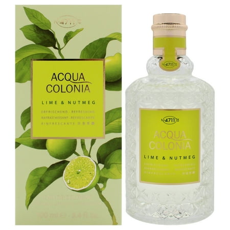 4711 Acqua Colonia Lime & Nutmeg Eau De Cologne 3.4 oz for Unisex