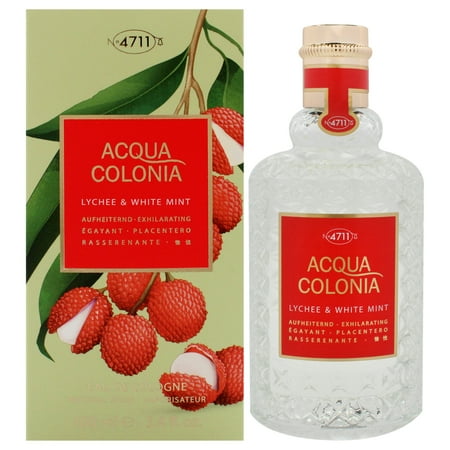 4711 Acqua Colonia Lychee & White Mint Eau De Cologne 3.4 oz for Unisex