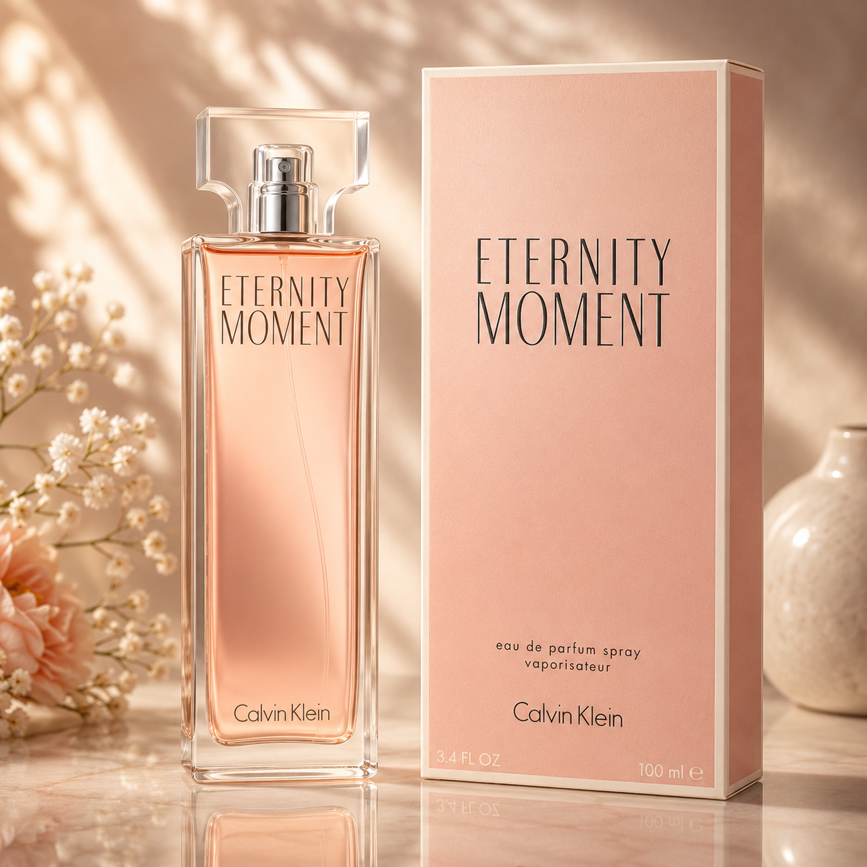 Calvin Klein Eternity Moment Eau de Parfum 3.4 oz for Women