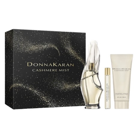 DKNY Cashmere Mist Eau de Parfum 3.4 oz + Body Lotion + Eau de Parfum 1.0 oz for Women