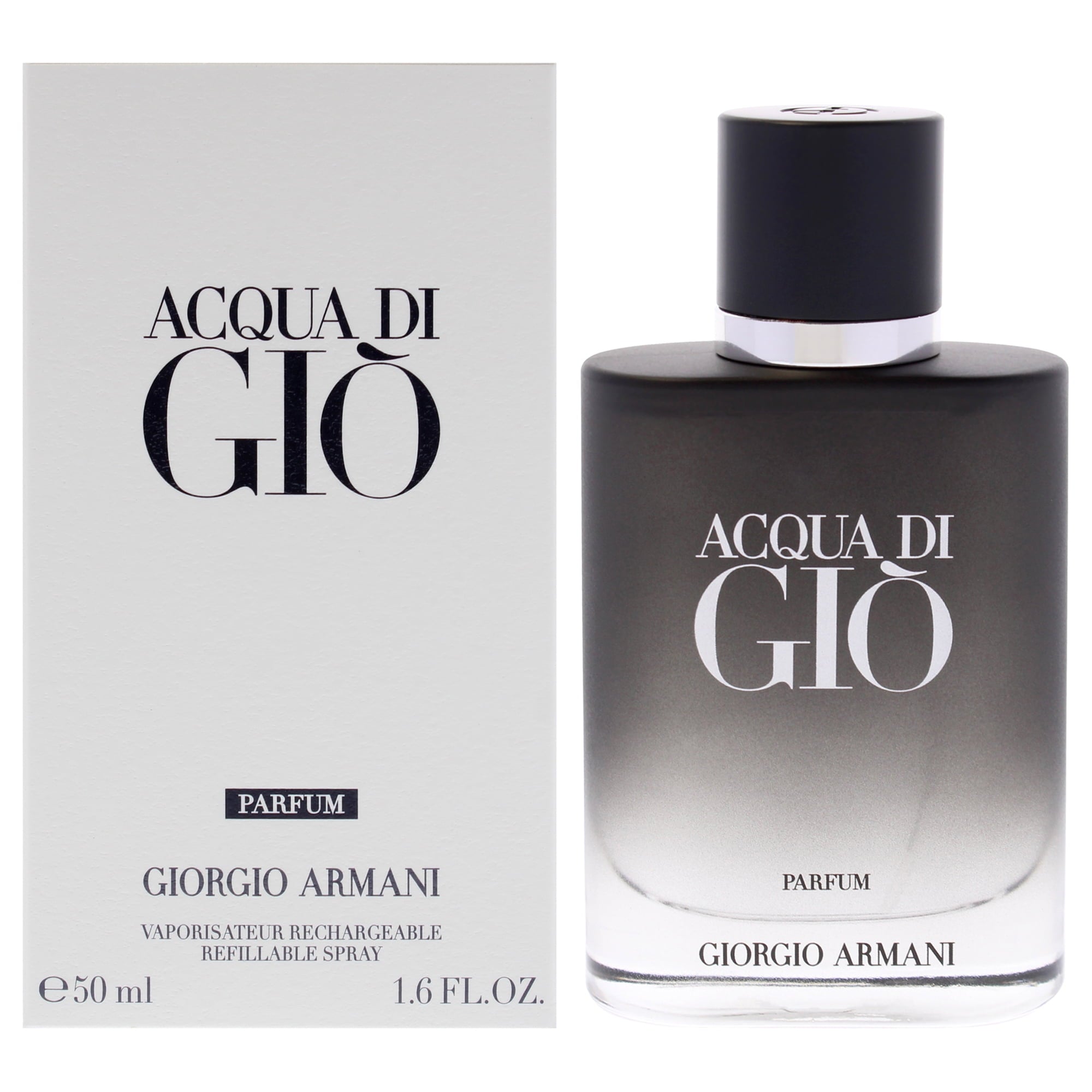 Acqua di Gio Parfum for Men 1.6 oz (Refillable)