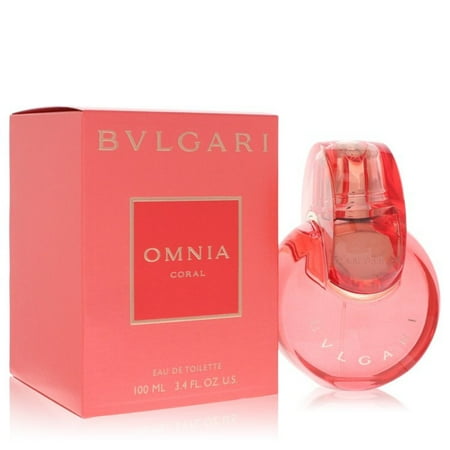 Bvlgari Omnia Coral Eau De Toilette 3.4 oz Refillable for Women