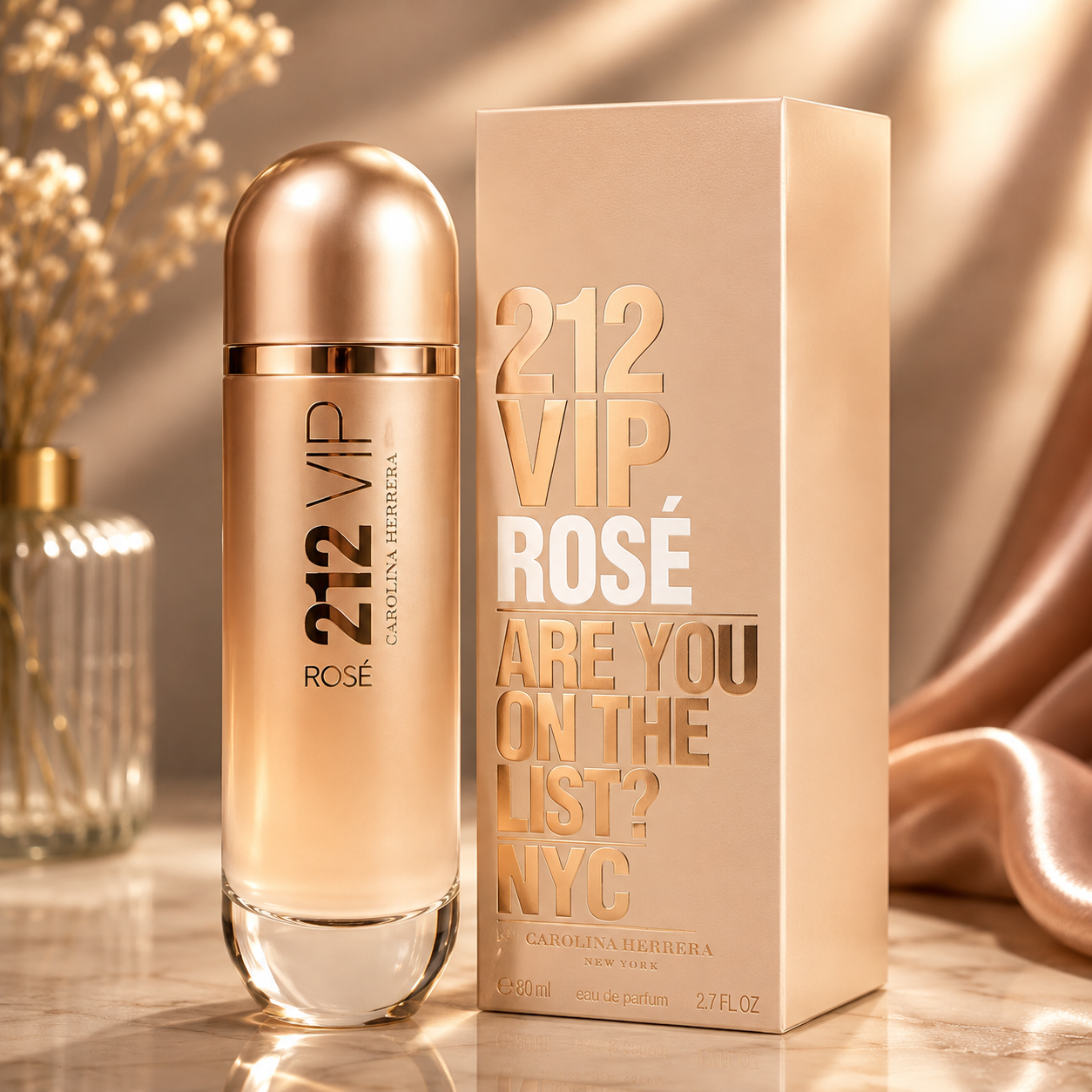 Carolina Herrera 212 VIP Rose (Eau de Parfum 4.2 oz) for Women