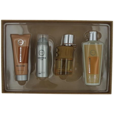 Armaf Hunter Eau De Parfum 3.4 oz 4pc Set 3.4 oz Eau De Parfum, 3.4 oz Shower Gel, 8.4 oz Shampoo, 1.7 oz Body Spray for Men