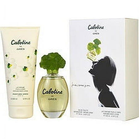 Gres Cabotine de Parfums Eau de Toilette 3.4 oz Gift Set with Perfumed Body Lotion 6.76 oz for Women Gift Set