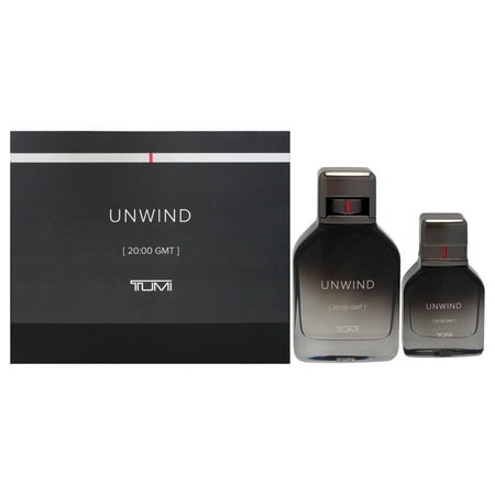 Tumi Unwind Eau de Parfum 3.4 oz + 1.0 oz Men 2-Piece Set