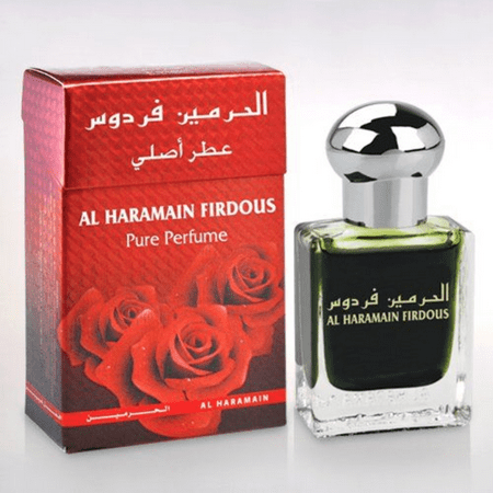 Al Haramain Firdous Pure Perfume Roller Ball 15 ml for Unisex 12 Pc Box