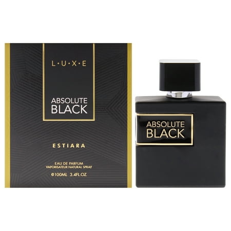 Estiara Luxe Absolute Black Eau de Parfum 3.4 oz for Men