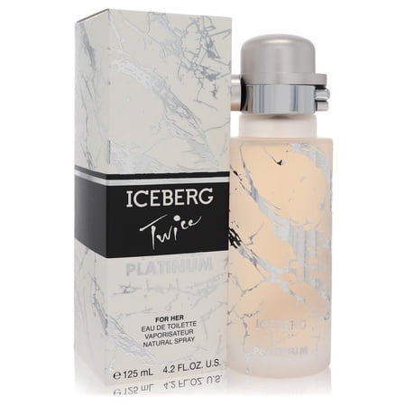 Iceberg Twice Platinum Eau de Toilette 4.2 oz for Women