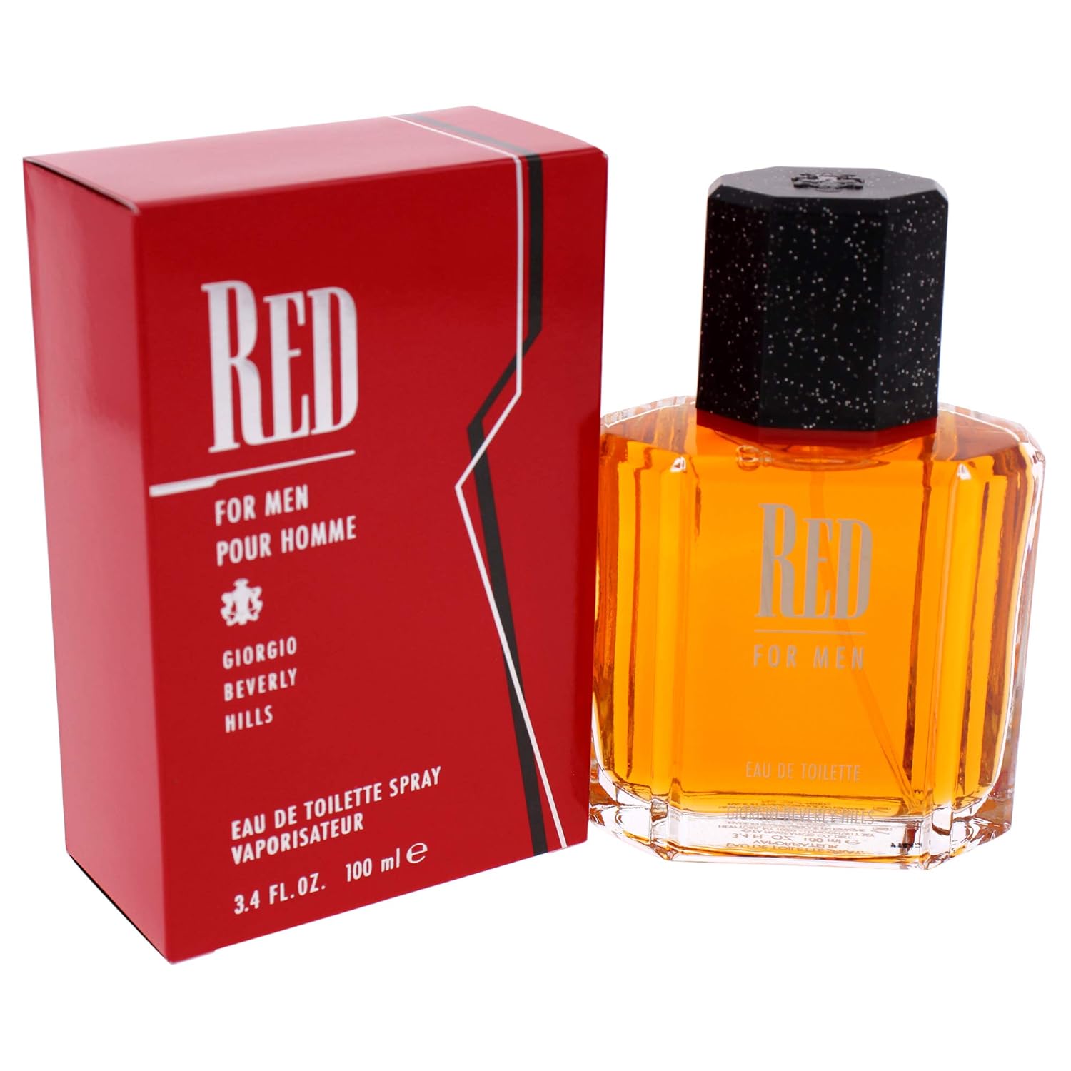 Giorgio Beverly Hills Red Eau de Toilette 3.4 oz for Men