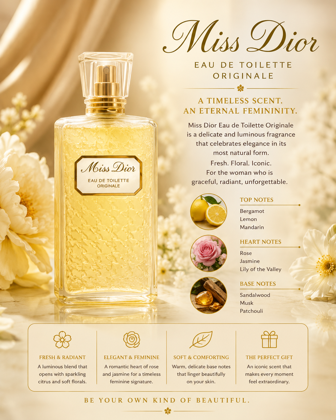 Miss Dior Originale Eau de Toilette Spray 100 ml for Women