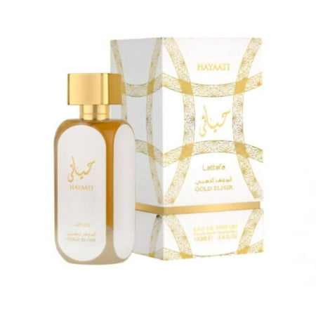 Lattafa Hayaati Gold Elixir Eau De Parfum 3.4 oz for Unisex