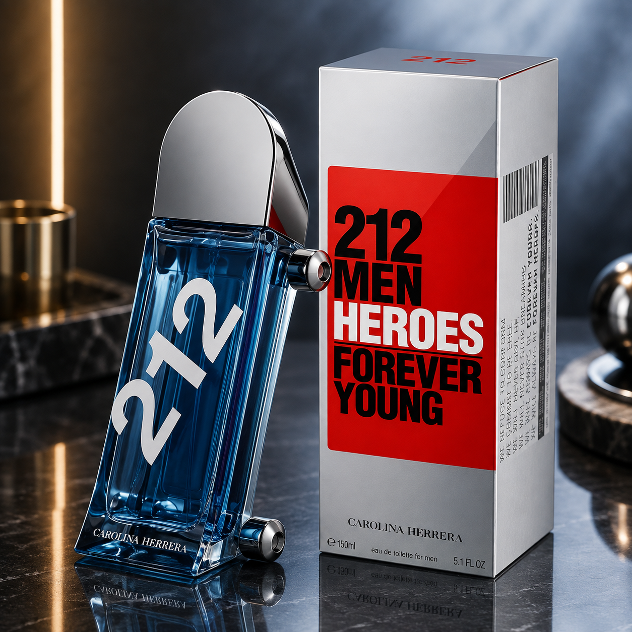Carolina Herrera 212 Heroes Forever Young (Eau de Toilette 5.1 oz) for Men