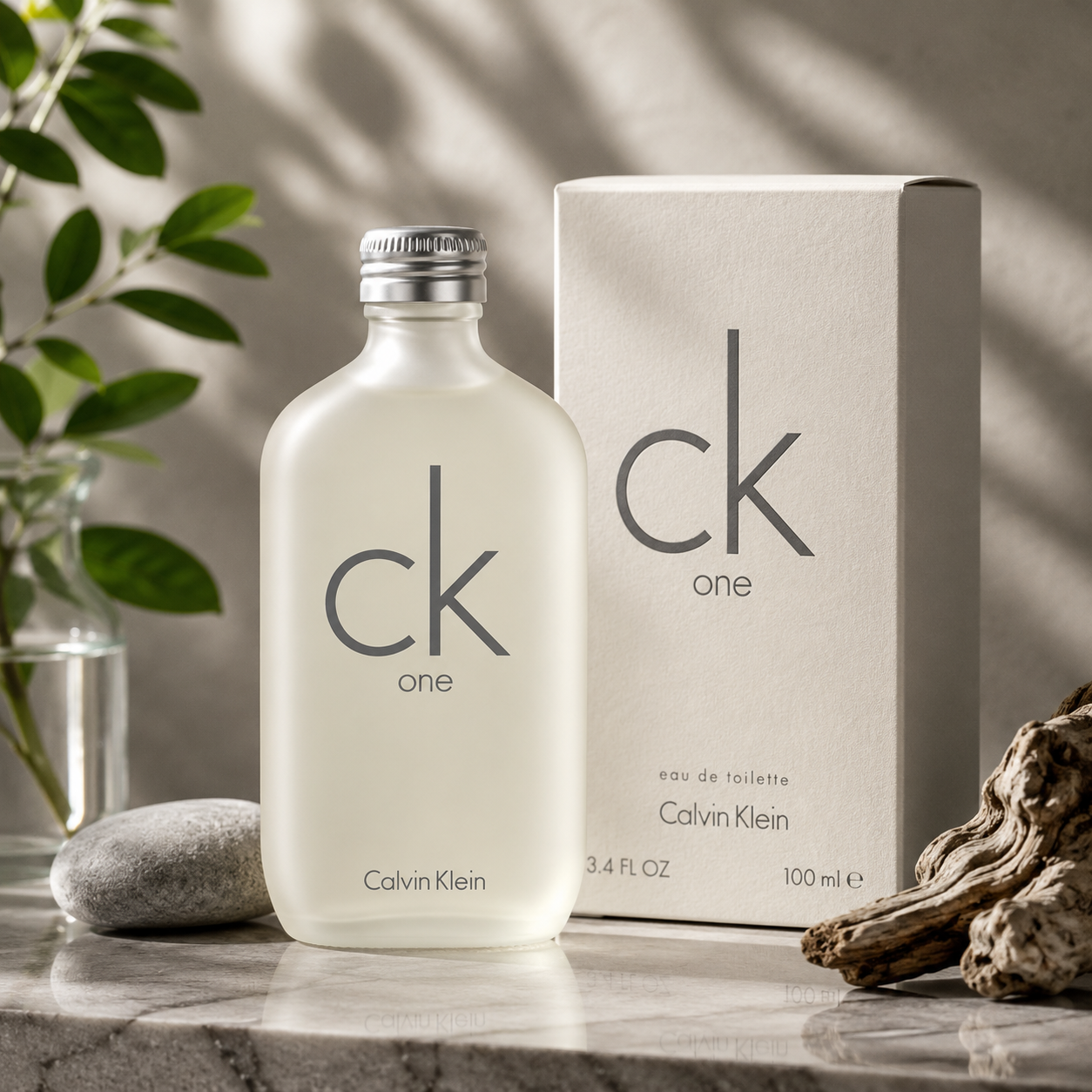 Calvin Klein One Eau De Toilette 3.4 oz - Clean Not Decoded for Unisex