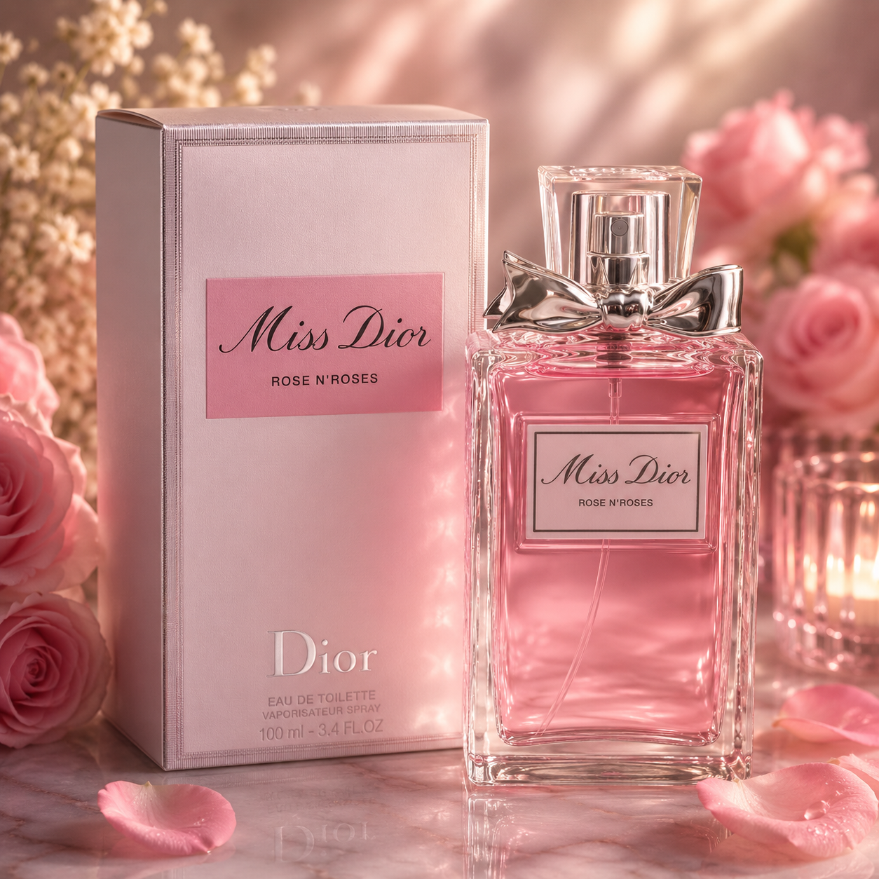Dior Miss Dior Rose N'roses Eau De Toilette 3.4 oz for Women
