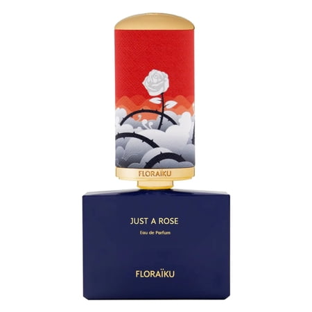 Floraiku Just A Rose Eau De Parfum 1.69 oz 2 Pc Set 0.33 oz Eau De Parfum for Unisex