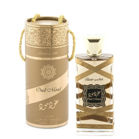 Lattafa Oud Mood Elixir Eau De Parfum 3.4 oz for Unisex