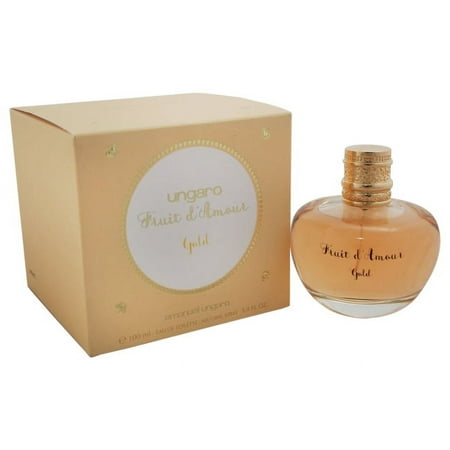 Ungaro Emanuel Fruit D'amour Gold Eau de Toilette 3.4 oz for Women