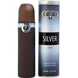 Cuba Silver Eau de Toilette 3.3 oz for Men