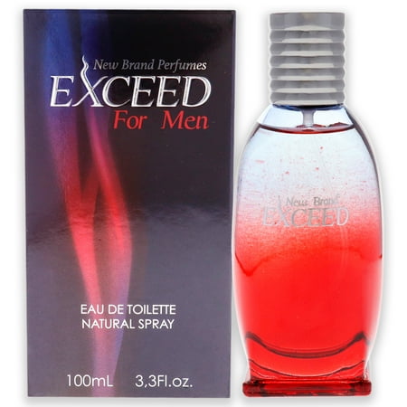 New Brand Exceed Eau de Toilette 3.3 oz for Men
