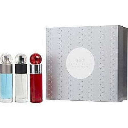 360 TRIO 3PC SET 3x1.0 oz Eau de Toilette for Men Regular, Red, Reserve