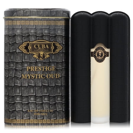 Cuba Prestige Mystic Oud Eau de Toilette 3.0 oz for Men