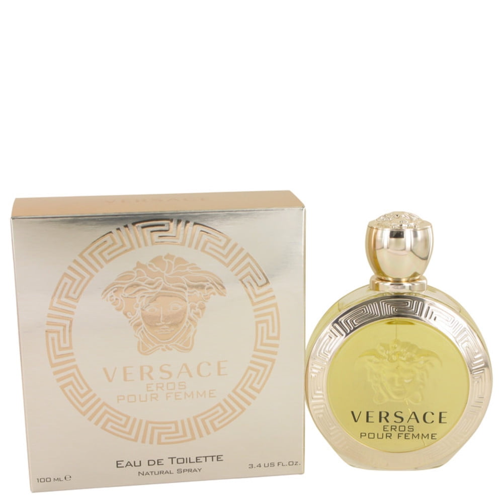 Versace Eros Pour Femme Eau de Toilette 3.4 oz for Women