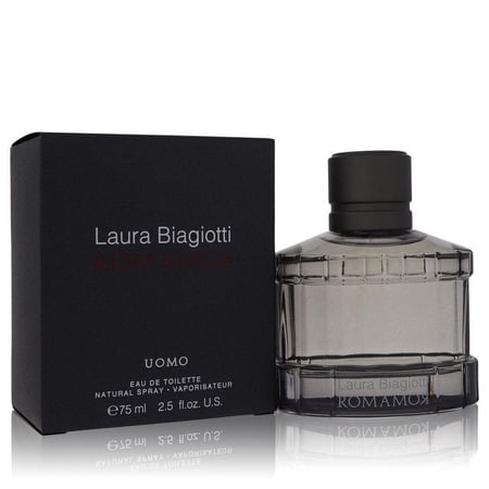 Laura Biagiotti Romamor Uomo Eau de Toilette 2.5 oz for Men