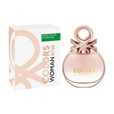 Benetton Colors De Benetton Rose Eau De Toilette 2.7 oz tester for Women