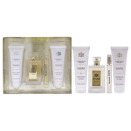 New Brand Prestige Dani Gift Set Eau de Parfum 3.3 oz Shower Gel 4.4 oz BL 4.4 oz 15ml for Women