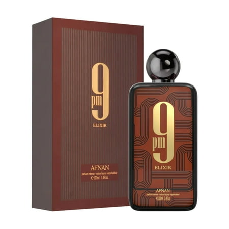 Afnan 9pm Elixir Parfum Intense 3.4 oz for Unisex