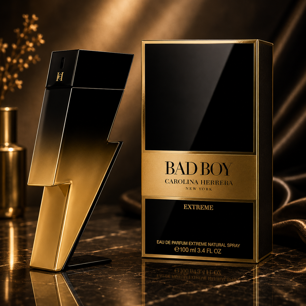Carolina Herrera Bad Boy Extreme (Eau de Parfum 3.4 oz) for Men
