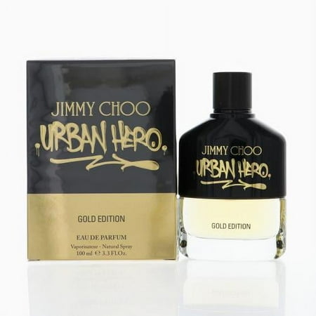 Jifor Menfor Meny Choo Urban Hero Gold Edition Eau de Parfufor Men 3.3 oz for Men