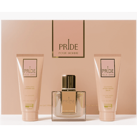 Afnan Rue Broca Pride Femme Eau De Parfum 3.4 oz 3 Pc Set 3.4 oz Eau De Parfum Spr + 3.4 oz Bl + 3.4 oz Sg for Women