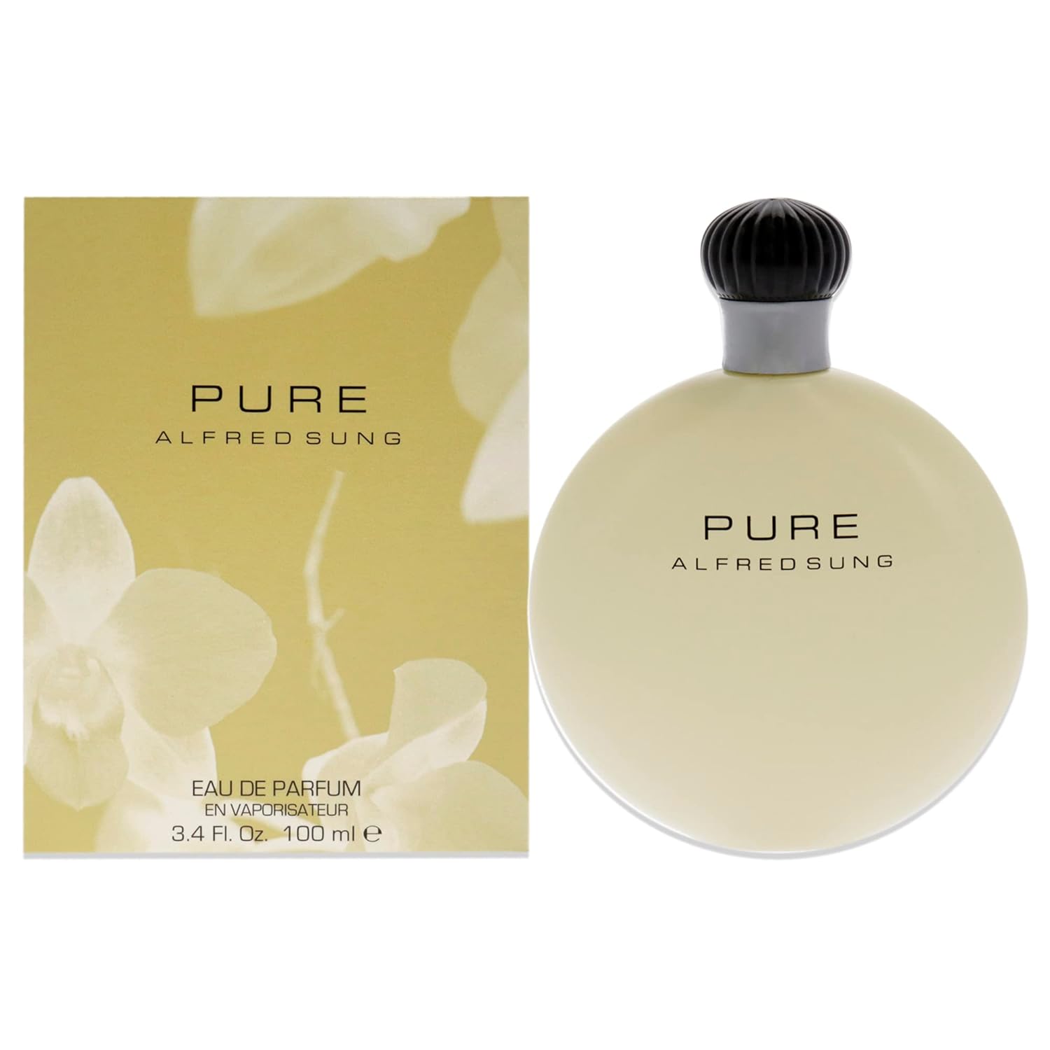 Alfred Sung Pure Eau De Parfume Spray, 3.4 Ounces for Women