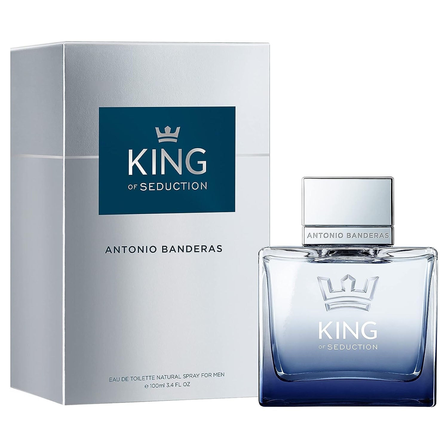 Antonio Banderas King of Seduction Eau de Toilette Spray 100 ml for Men