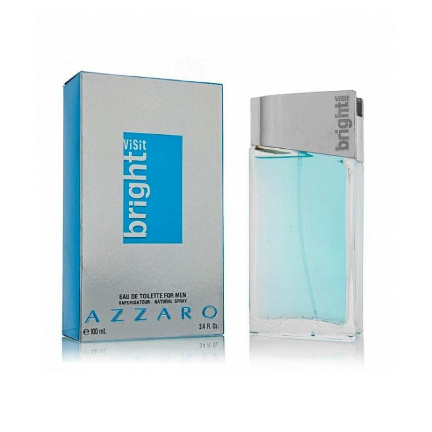 Azzaro Bright Visit 100 ml Eau De Toilette Spray For Men