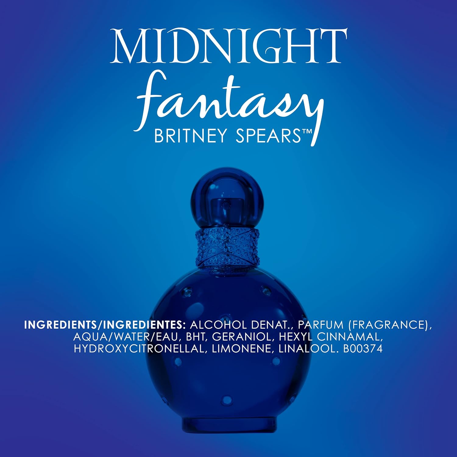 Midnight Fantasy by Britney Spears 100 ml Eau De Perfume Spray for Women