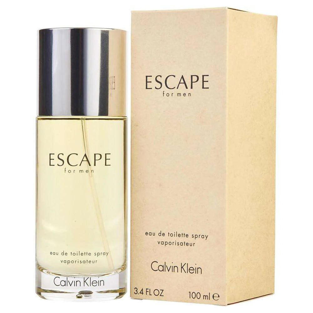 Calvin Klein Escape Eau de Toilette 3.4 oz for Men