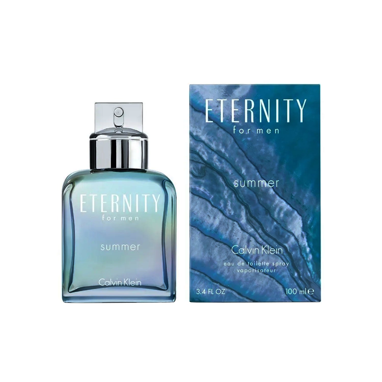 Calvin Klein Eternity Summer 100 ml Eau De Toilette Spray For Men 2013 Edition